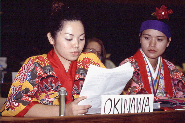 Die Redner kamen aus der ganzen Welt (Foto: Oliver Kluge 2000)