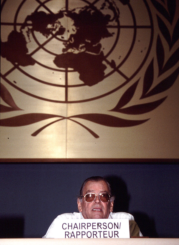 Prof. Miguel Alfonso Martínez, der neue Vorsitzende der WGIP (Foto: Oliver Kluge 2000)