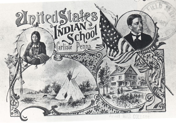 Carlisle Boarding School (Postkarte)