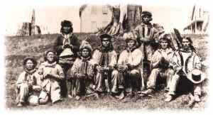 Shuswap Chiefs um 1910